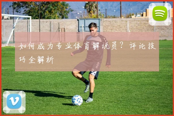 如何成为专业体育解说员?评论技巧全解析